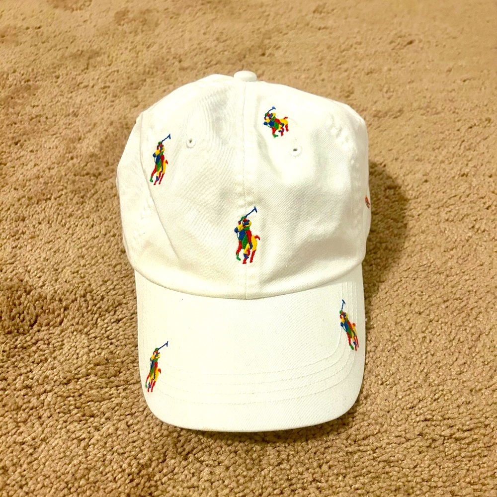 Allover Pony Chino Ball Cap - Ralph Lauren Polo